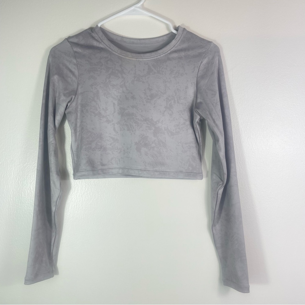 Paragon Reluna Long Sleeve Crop Marble - Picture 2 of 5
